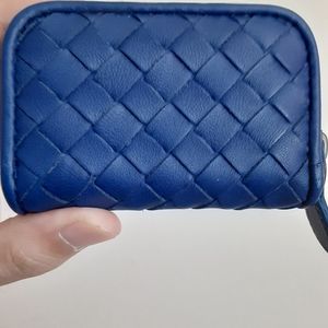 Bottega veneta zip around coin purse